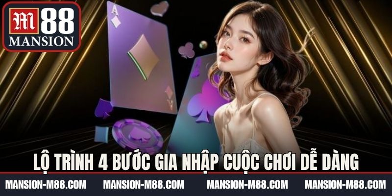 Lộ trình 4 bước gia nhập cuộc chơi dễ dàng